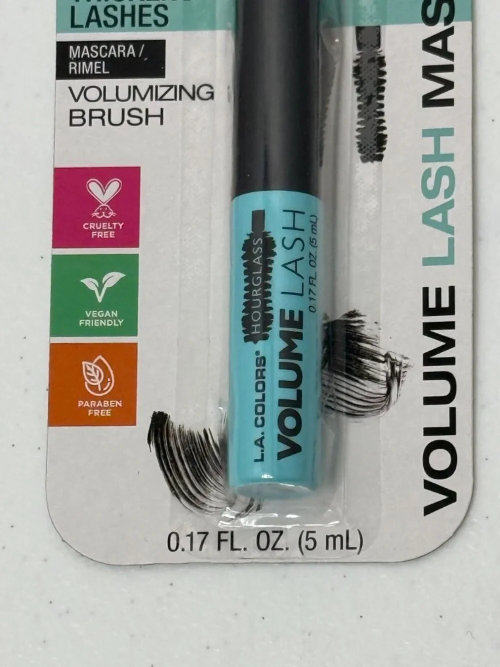 L.A. Colors Volume Lash Mascara Rich Black New Sealed